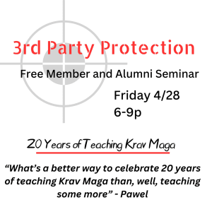 FREE Member and Alumni Seminar - 3rd Party Protection 4.28.23