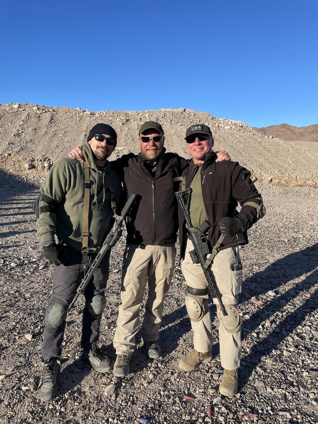 With James Yeager of Tactical Response, another legend.